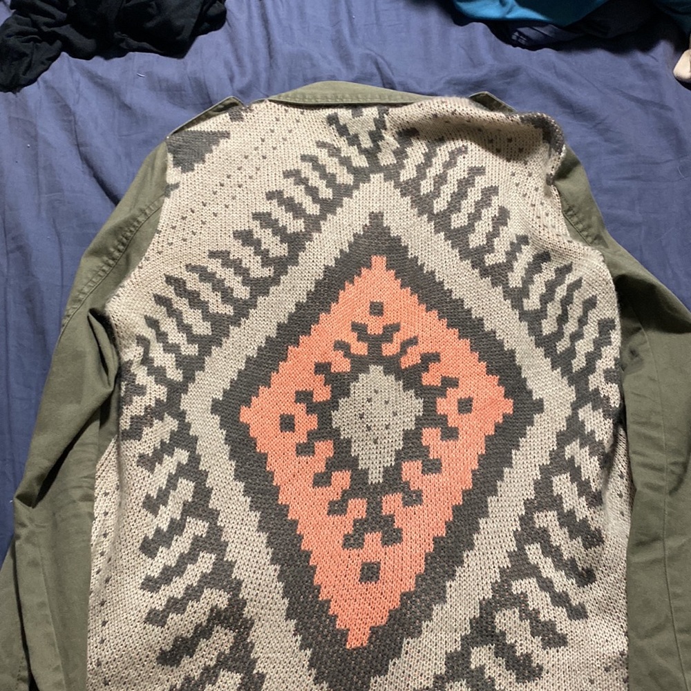 Utility-Sweater back jacket - Picture 3 of 5